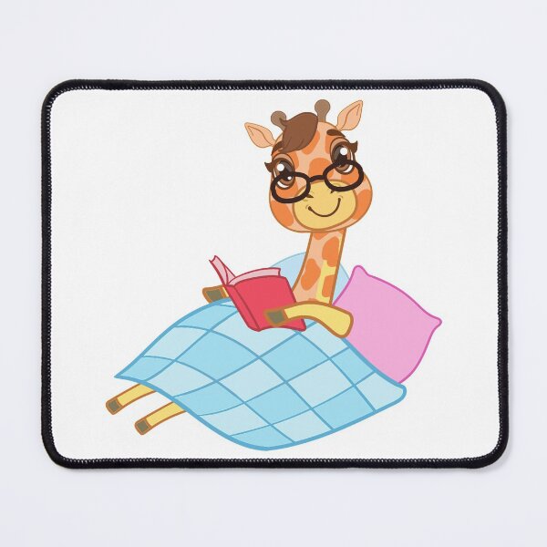 Item preview, Giraffe Bedtime Book Reading designed and sold by treasure-crafts.