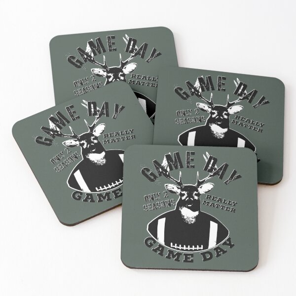 Item preview, Football Game Day and Deer Hunting Game Day Design designed and sold by LifeCrush.