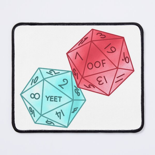 Item preview, Yeet D&D Dice designed and sold by Hanhancockk.
