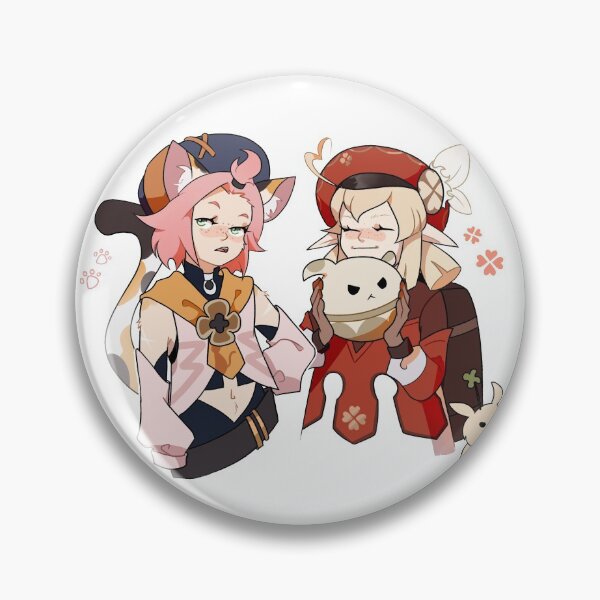 Item preview, Klee and Diona Genshin impact designed and sold by iampompeii.