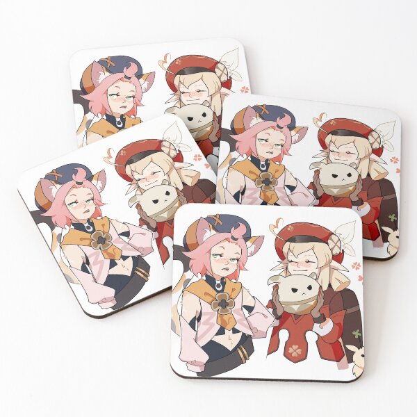 Item preview, Klee and Diona Genshin impact designed and sold by iampompeii.