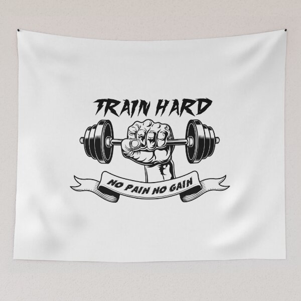 Item preview, Train hard - no pain no gain designed and sold by SHINIGAMI-SHOP.