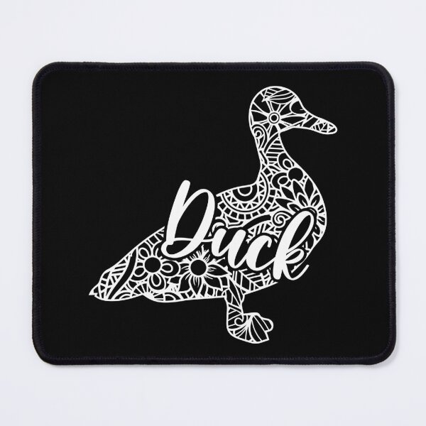 Item preview, White Mandala Duck designed and sold by PolishedPin.