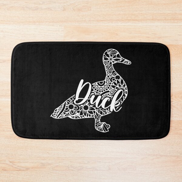 Item preview, White Mandala Duck designed and sold by PolishedPin.