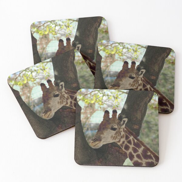 Item preview, Zoo Animal Giraffe Portrait designed and sold by Anna Lemos.