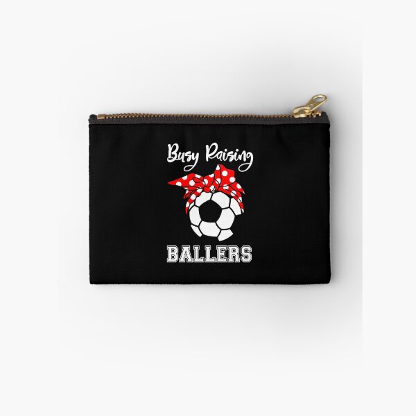 Item preview, Busy Raising Ballers Funny Soccer Mom designed and sold by ichieli.