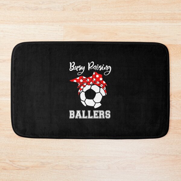 Item preview, Busy Raising Ballers Funny Soccer Mom designed and sold by ichieli.