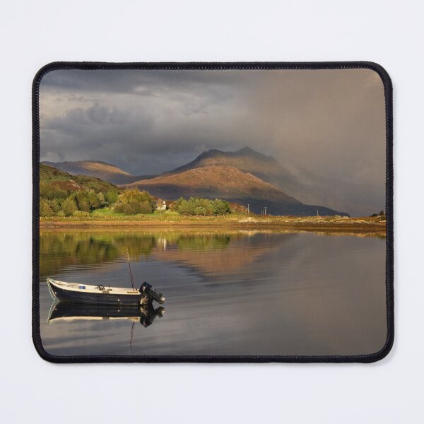 Item preview, Beinn Sgritheall and Isle Ornsay Lighthouse Isle of Skye Scotland. designed and sold by PhotosEcosse.