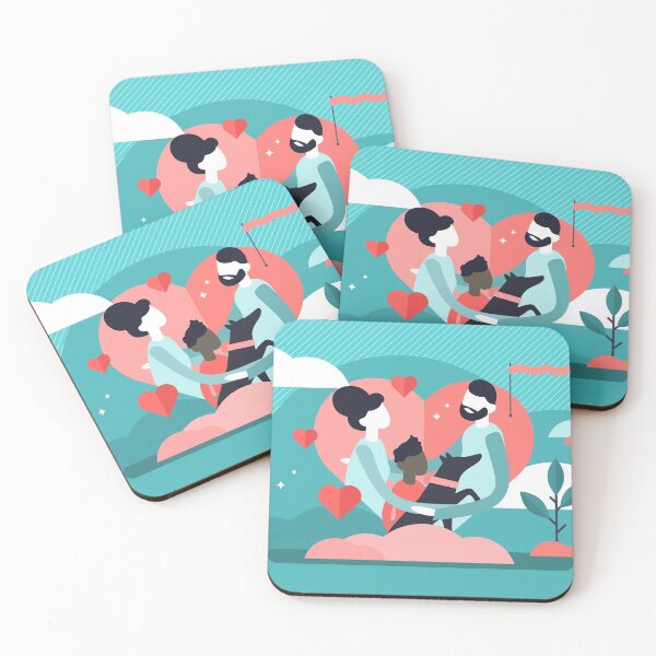 Item preview, Adoption Edition - National Nonprofit Day Family Blue/ Red designed and sold by Benjamin Daniel.