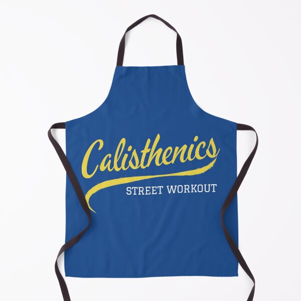 Item preview, Calisthenics - Street workout - script lettering - blue design designed and sold by Atleta-Cali.