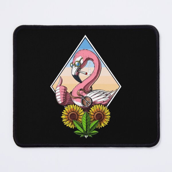 Item preview, Flamingo Weed Stoner designed and sold by underheaven.