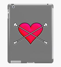 Liebe Baton Twirling Design 2 iPad-Hülle & Klebefolie