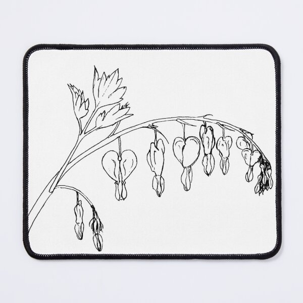 Item preview, Bleeding Hearts Botanical Drawing designed and sold by Emily Bickell.