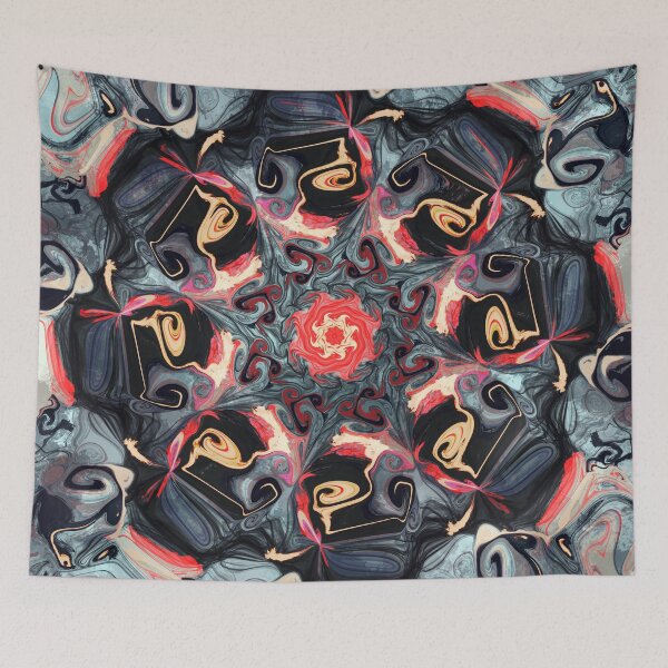 Item preview, Marvellous Marble Mandala: Chillipepper Candy  designed and sold by PrintInks.