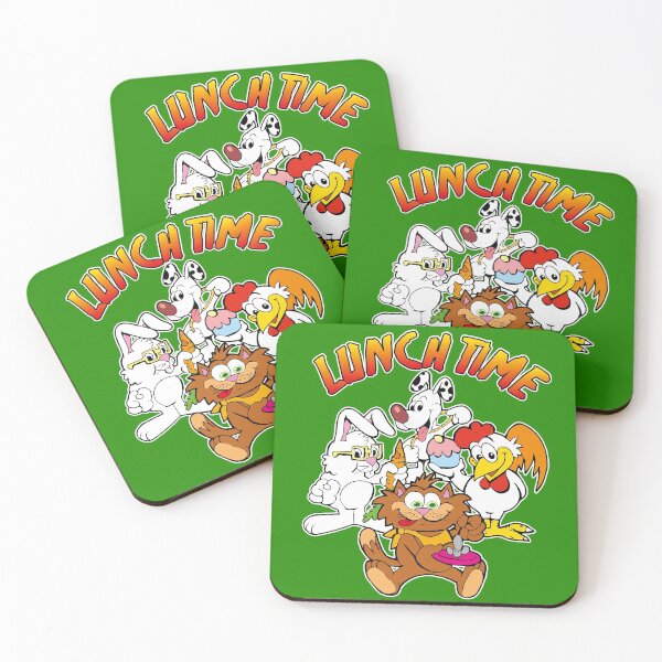 Item preview, Lunch time. Rabbit, Dog, Rooster and Cat. designed and sold by Elnica.