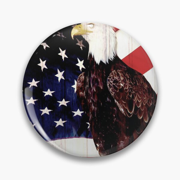Item preview, Eagle on america flag designed and sold by Shawa Shop.
