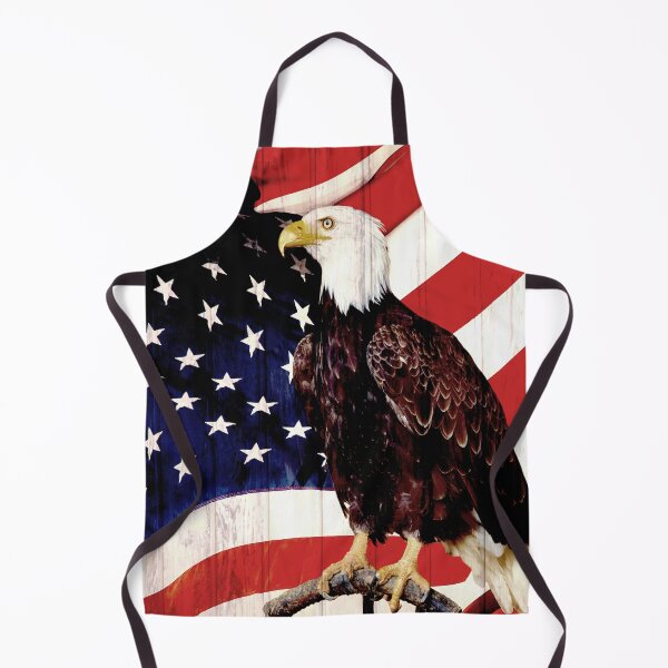 Item preview, Eagle on america flag designed and sold by Shawa Shop.