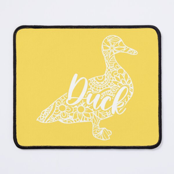 Item preview, White Mandala Duck designed and sold by PolishedPin.