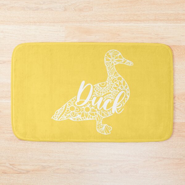 Item preview, White Mandala Duck designed and sold by PolishedPin.