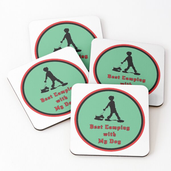 Item preview, Best Camping with My Dog 01 designed and sold by PodiShawna.