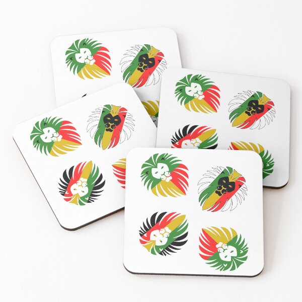 Item preview, Rasta Reggae Lion Sticker Pack designed and sold by Onewivnacher.