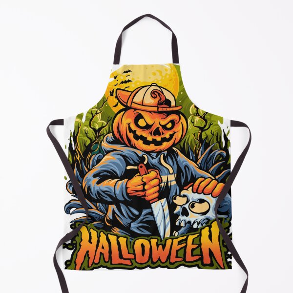 Aperçu de l'œuvre Terreur de citrouille de cauchemar d'Halloween créée et vendue par Podonok.