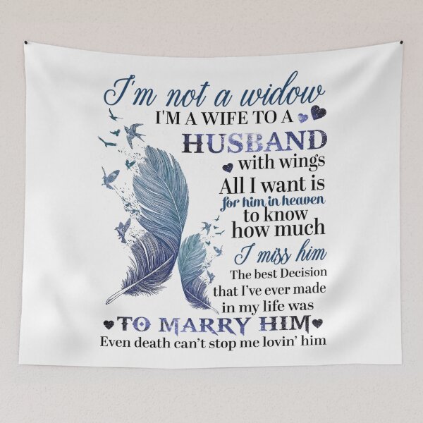 Item preview, I'm Not A Widow I'm A Wife To A Husband To Marry Him designed and sold by sharpbell.