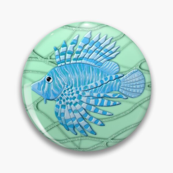 Item preview, BLUE LIONFISH 389. designed and sold by sana90.