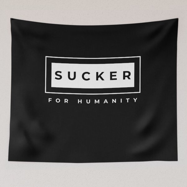Item preview, Sucker For Humanity t-shirt, gift for humanity lovers, funny humanity t-shirt. designed and sold by mHmShop.