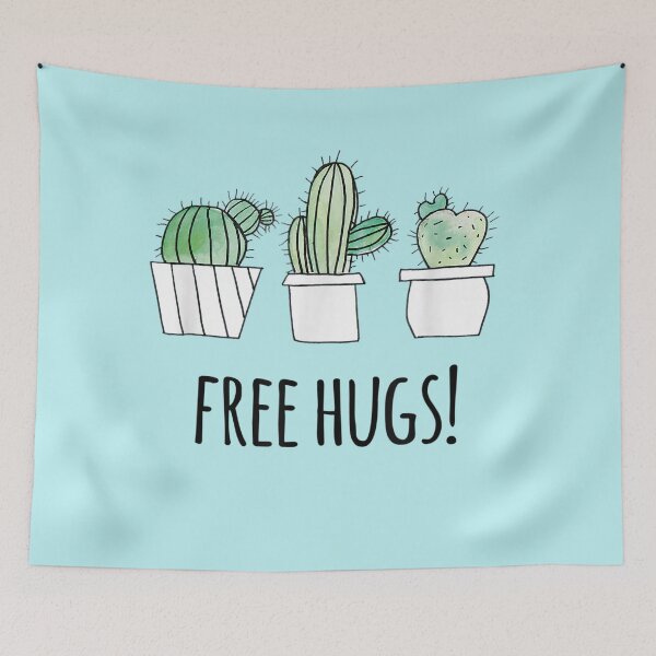 Item preview, Free Hugs  Succulent Cactus For Gardeners designed and sold by SaltyFNG.