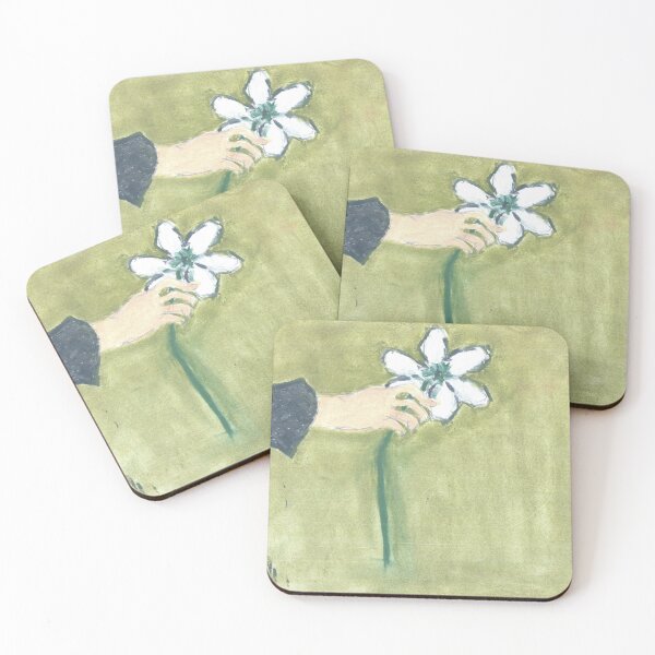 Item preview, Mano recogiendo flores designed and sold by Ponsappel.
