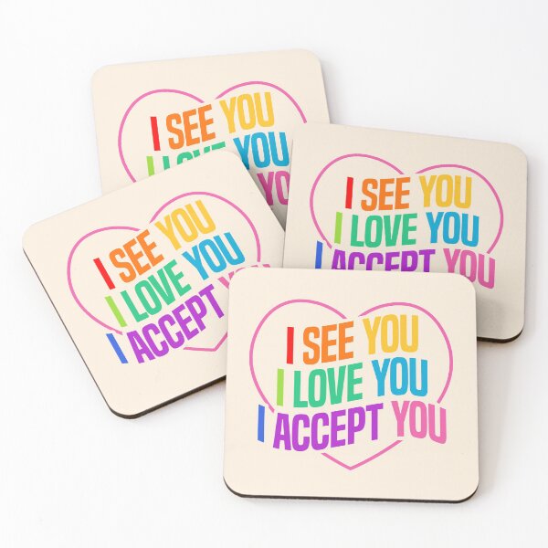Item preview, I See You Love You Accept You 4 designed and sold by art-by-gui.