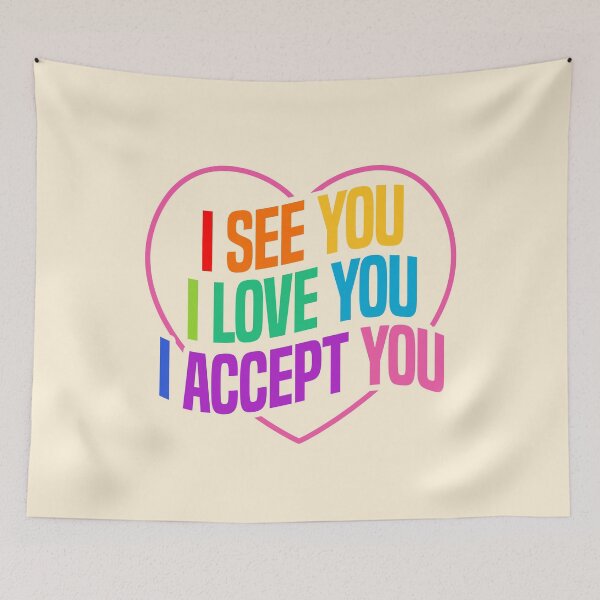 Item preview, I See You Love You Accept You 4 designed and sold by art-by-gui.
