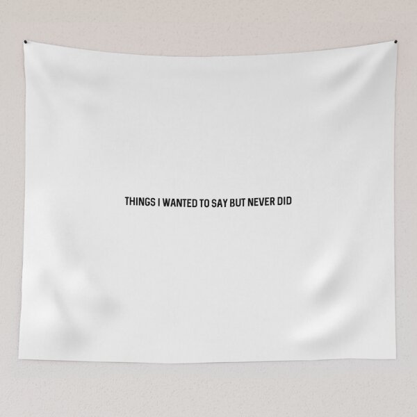 Item preview, Things I Wanted To Say But Never Did designed and sold by Magic-Stone.