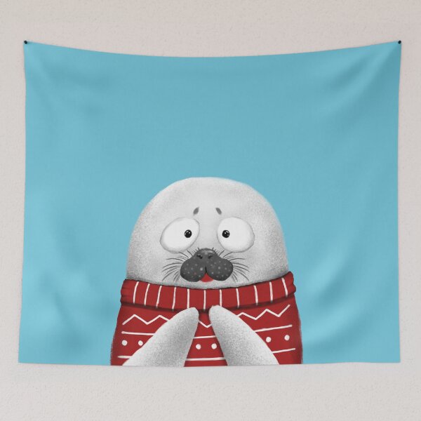 Item preview, Cute Silly Seal designed and sold by Luan Huynh.
