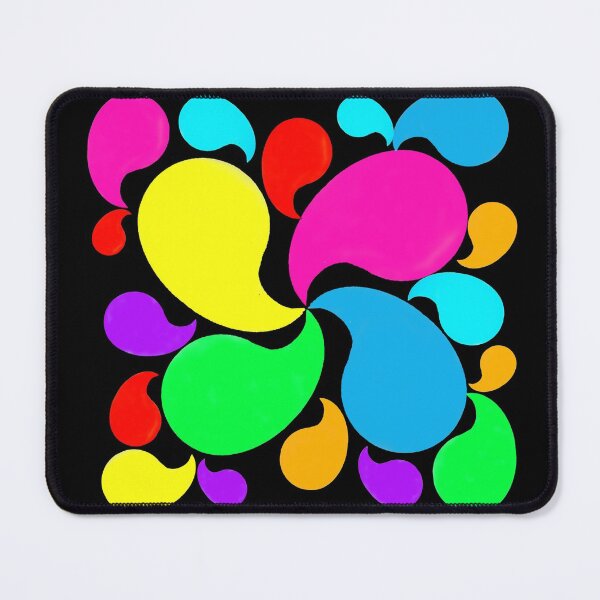 Item preview, colorful raindrops  designed and sold by Shirley cute art .