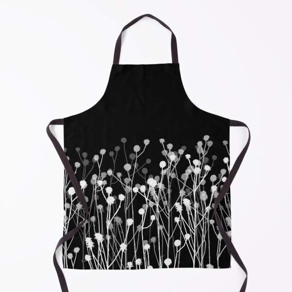 Item preview, Minimalistic Botanical Pattern In Black White And Grey designed and sold by artsandsoul.