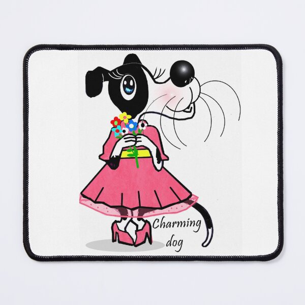 Item preview, Charming dog  designed and sold by Shirley cute art .