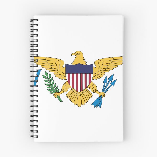 Item preview, US Virgin Islands Flag designed and sold by Derek Rebuck.