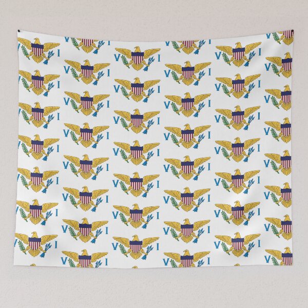 Item preview, US Virgin Islands Flag designed and sold by Derek Rebuck.