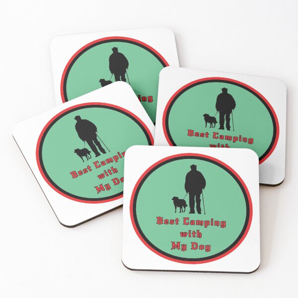 Item preview, Best Camping with My Dog 02 designed and sold by PodiShawna.