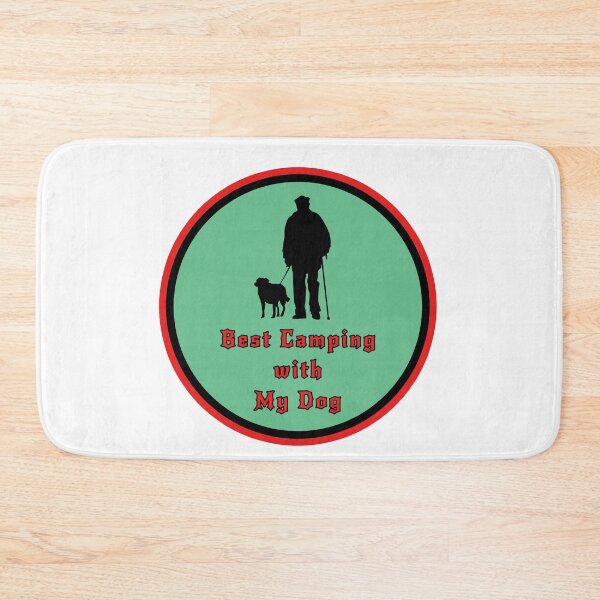 Item preview, Best Camping with My Dog 02 designed and sold by PodiShawna.