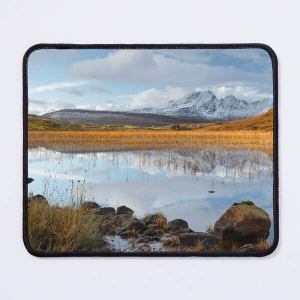 Item preview, Blaven Loch Cill Chriosd Winter Reflection Skye Scotland designed and sold by PhotosEcosse.
