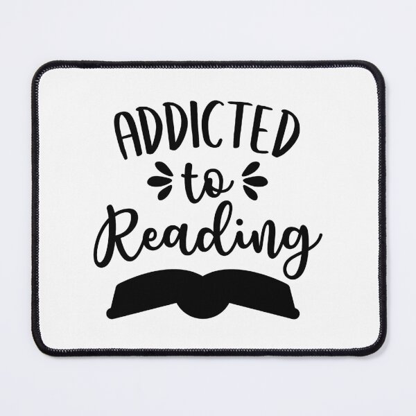Item preview, Addicted To Reading (Black) designed and sold by FilipeFerreira.
