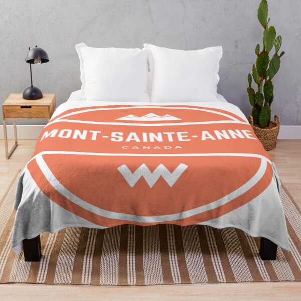 Item preview, Mont Sainte Anne Resort in Quebec, Canada, North America - Mountain Hiking Snowboard Ski Resort Vintage Logo designed and sold by Vintage-TM.