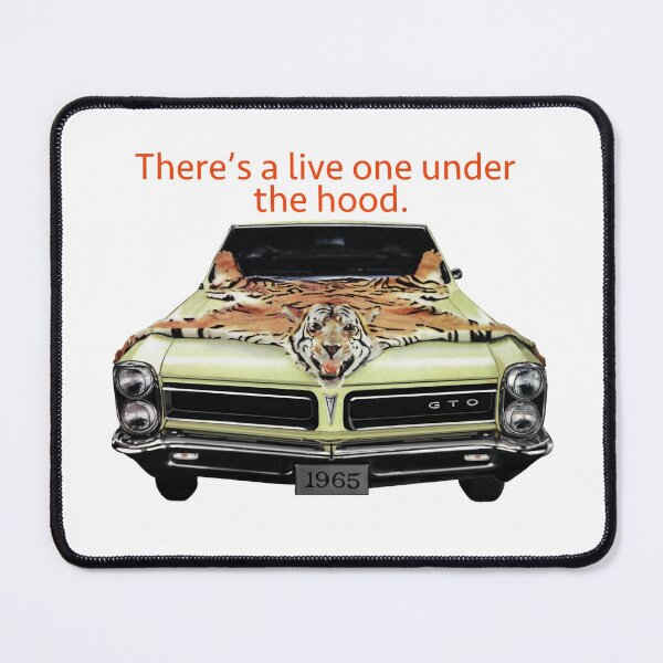 Item preview, 1965 Pontiac GTO with tiger on hood designed and sold by OldschoolTs.