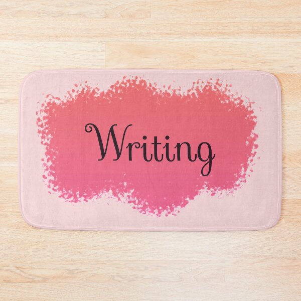 Item preview, Writing School Subject Label - Peach to Pink Gradient designed and sold by IrinchiDE.