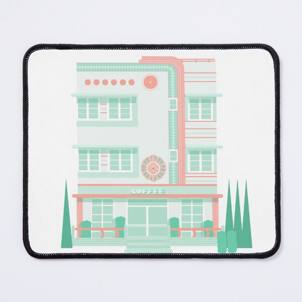 Item preview, Art Deco Coffee Shop Christmas designed and sold by jenbucheli.