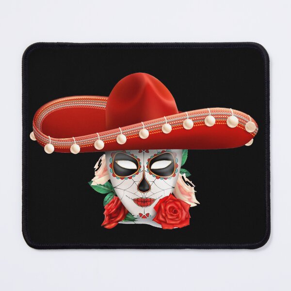 Item preview, Halloween Sugar Skull Girl designed and sold by ArtbyLeclerc.