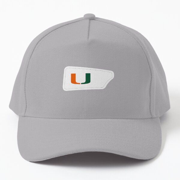 University Of Miami Hurricanes Black Baseball Cap 